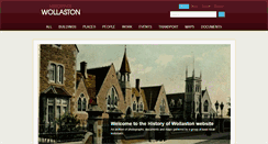 Desktop Screenshot of historyofwollaston.info